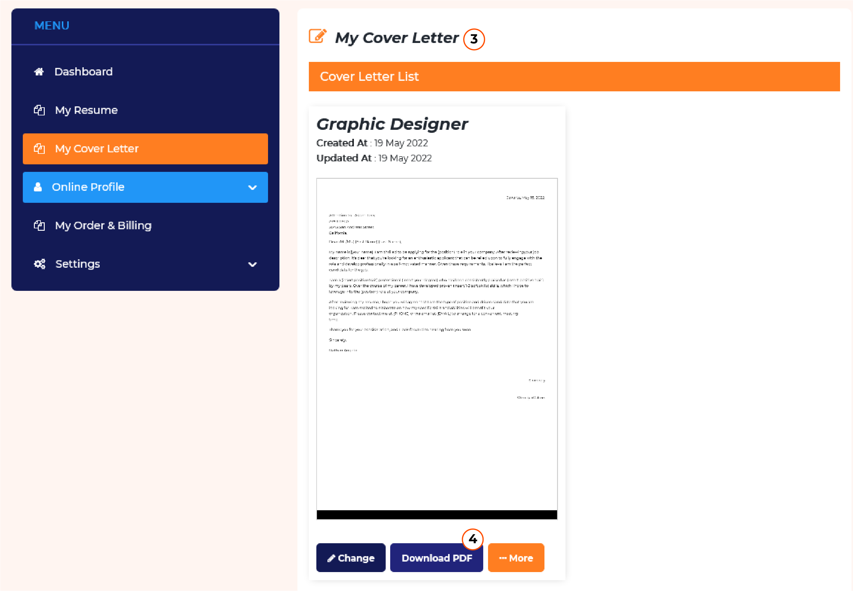 Cara Download Surat Lamaran Kerja 2